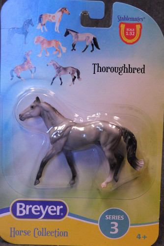 Breyer new grey thoroughbred - breyer, *