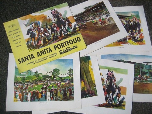 1960s santa anita racetrack - 1960s,