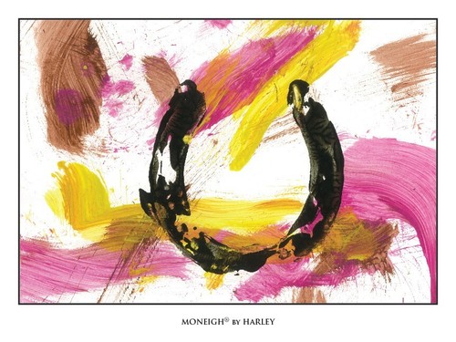 Moneigh print painted - , by